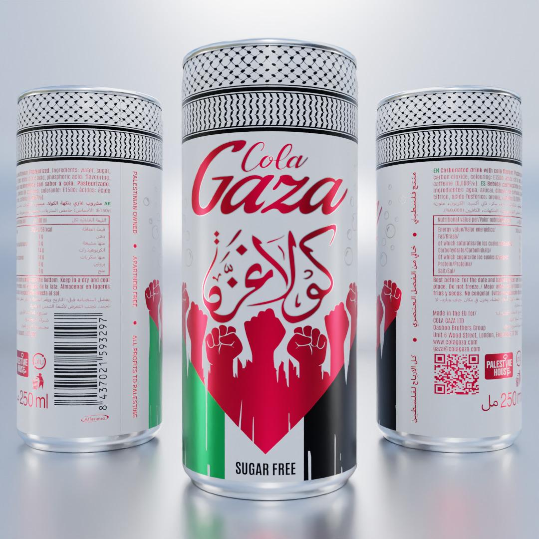 Gaza Cola Sugar Free: 24 Pack